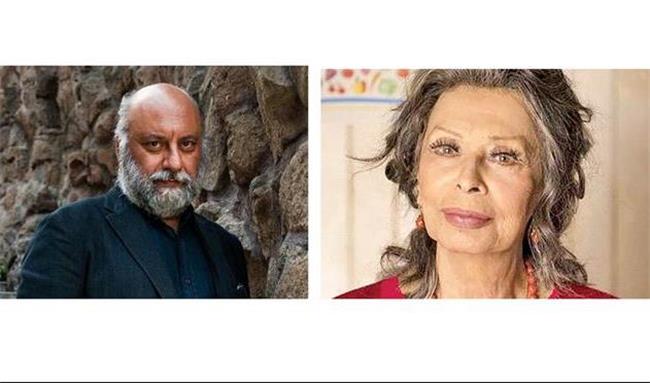 بازیگر ایرانی ازتجربه همکاری خود  با سوفیا لورن چه گفت؟