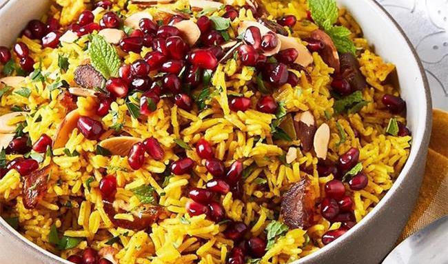 انارپلو غذای خوشمزه پاییزی را امتحان کنید + طرز تهیه