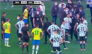 پلیس بازیکنان تیم آرژانتین را دستگیر کرد